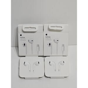 Apple EarPods Lightning Connector In Ear Canal A1748 MWTY3AM/A - OEM - 2-PACK